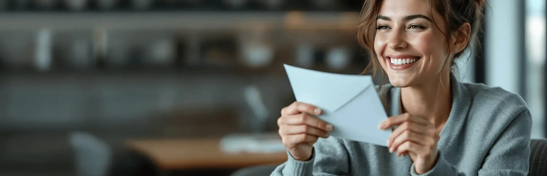 Briefmailings aus einer Hand