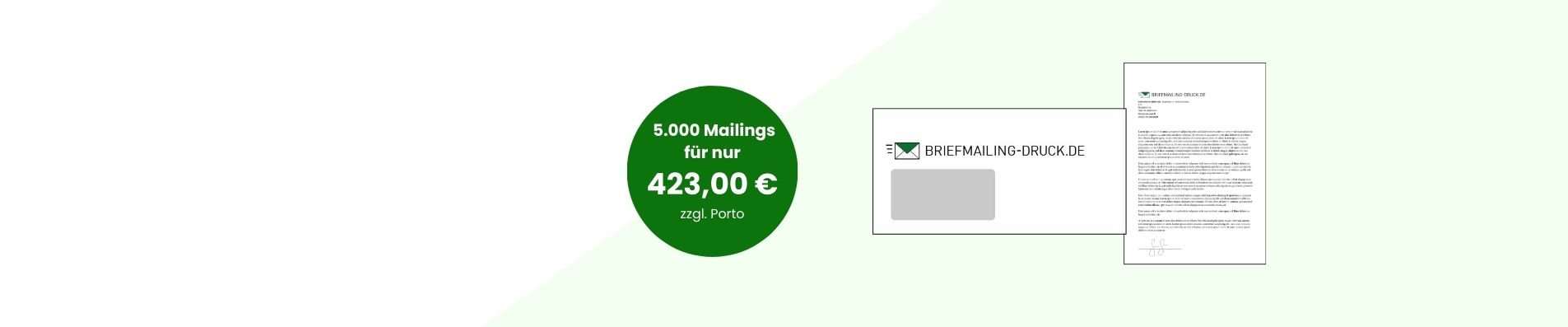 <b>✔ Din Lang Kuvert<br>
✔... Din Lang Mailing versenden!